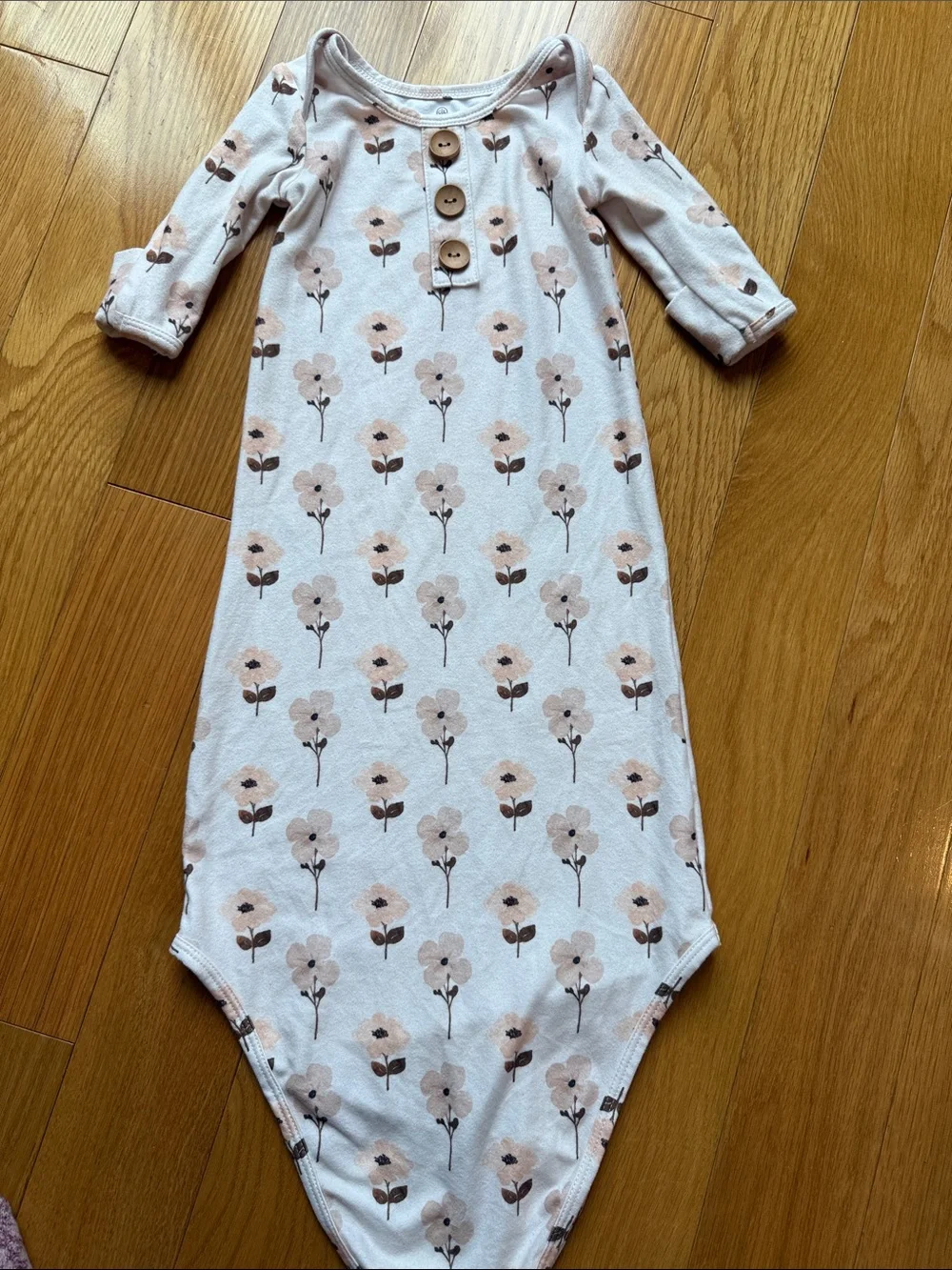 Caden Lane Newborn Gown Floral